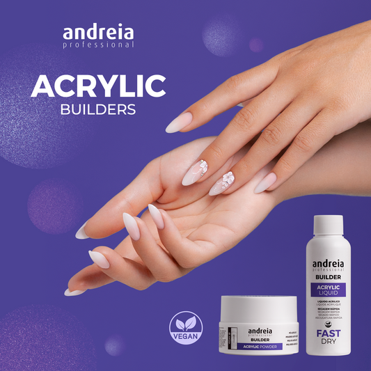 DE VERSCHILLENDE SOORTEN ACRYL PRODUCTEN VAN ANDREIA PROFESSIONAL