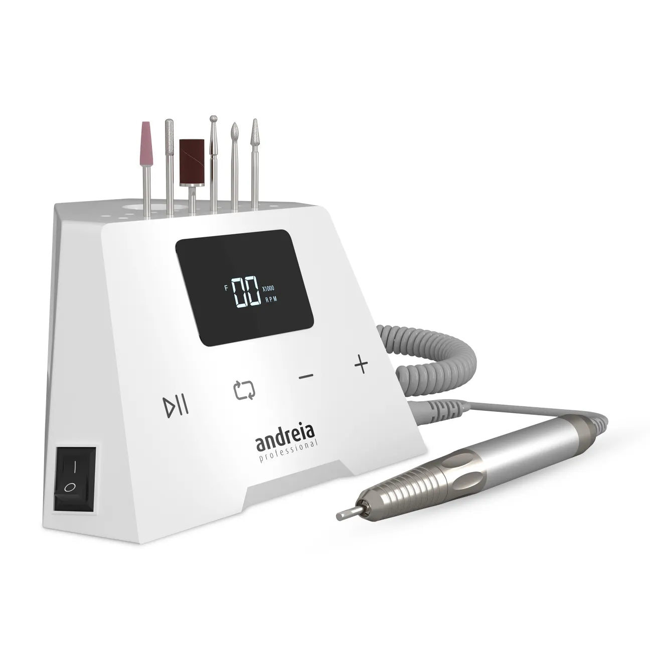 Andreia Desk Brushless Drill - Ultra Gladde Nagelfrees - Borstelloze Motor - Stil - Krachtig - Trillingsvrij