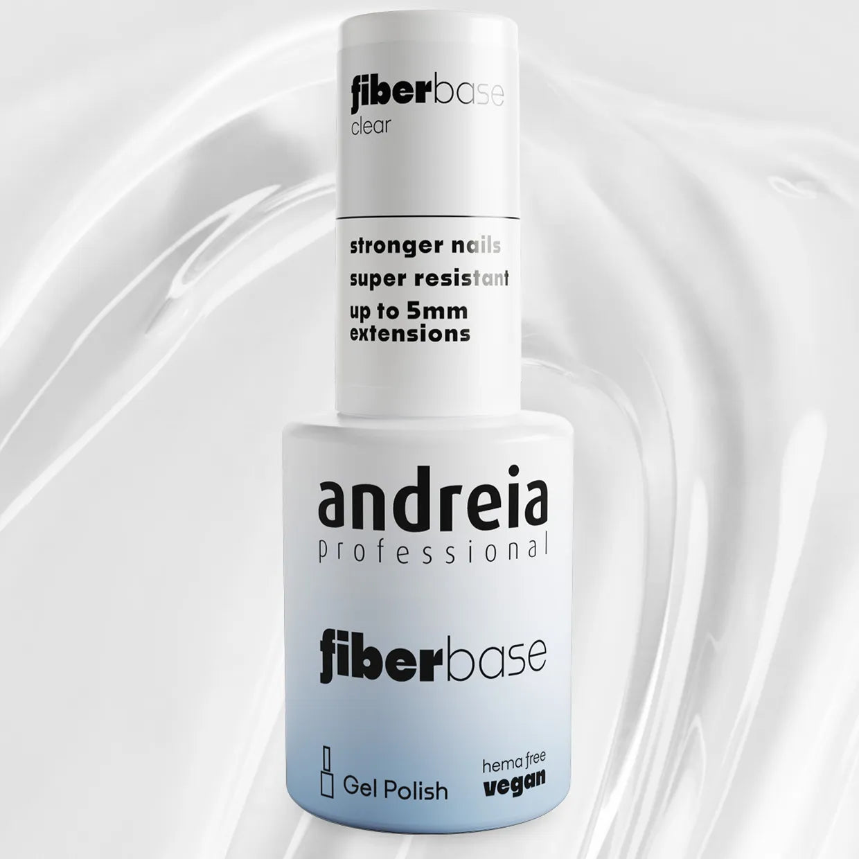 Andreia Fiber Base - Base Coat - Basis gel - Clear 01 - 10,5 ml