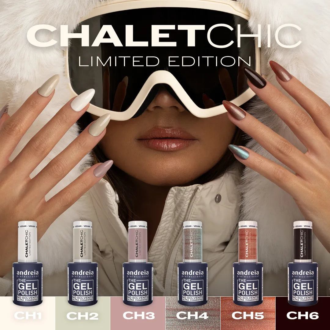 The Gel Polish- Andreia Professional - Chalet Chic Collection - Set van 6 Winterse Kleuren