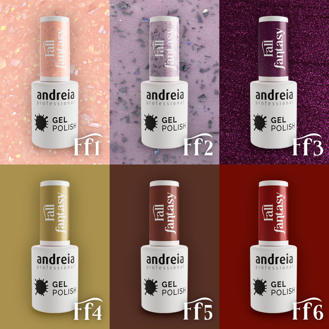 Gellak - Andreia Professional - Fall Fantasy Collection - Set van 6 kleuren