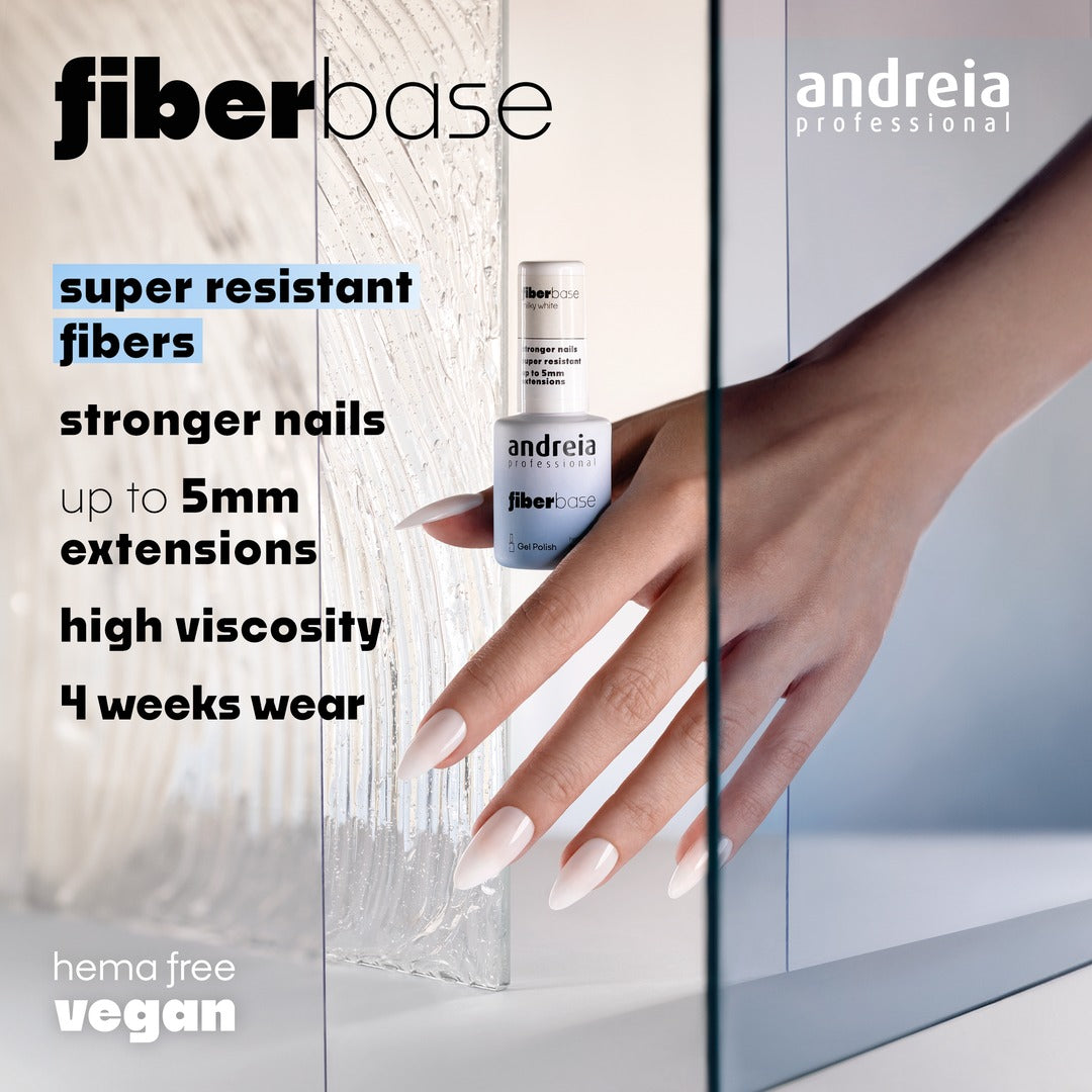 Andreia Fiber Base - Base Coat - Basis gel - Cover Nude 03 - 10,5 ml