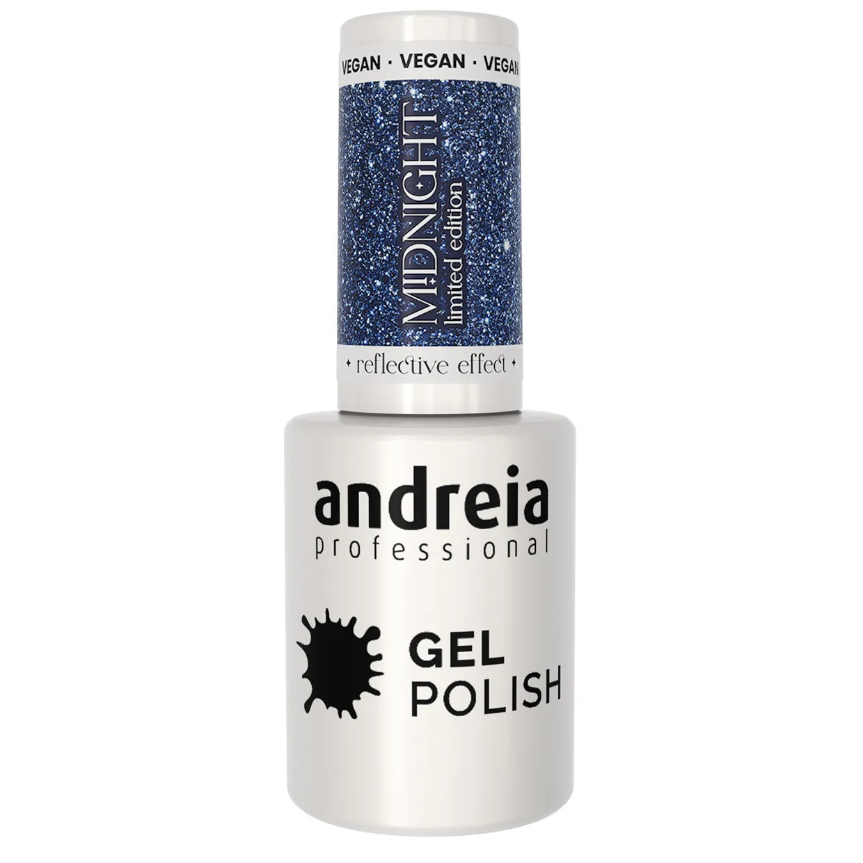 Andreia Gellak - Midnight Reflective 3D Effect - Blauw Glitter MD1 - 10,5ml