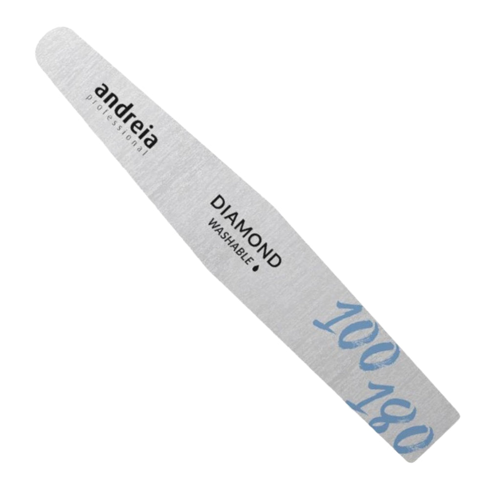 Andreia Diamond Dubbelzijdige Wasbare Pro Nagelvijl - 100/180 - voor zowel Acryl als Gellak