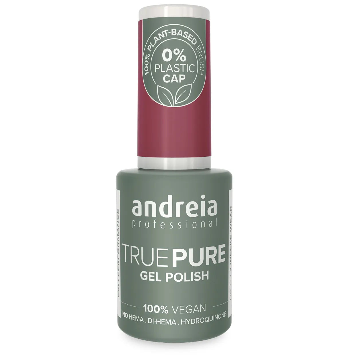 Andreia Gellak - True Pure - DONKER OUD ROZE T25- Vegan - HEMA vrij - 10,5ml