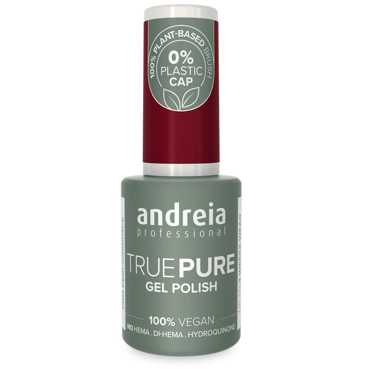 Andreia Gellak - True Pure - BORDEAUX T40- Vegan - HEMA vrij - 10,5ml