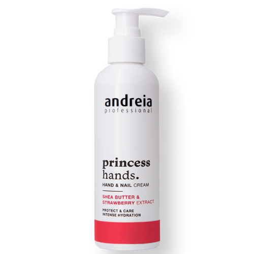 Andreia Professional Princess Hands - Hand en Nagelcrème - met Glycerine en Sheaboter Extract