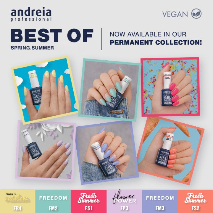 The Gel Polish Starterset - Set van 15 - Met 6 Best Of Spring/Summer kleuren