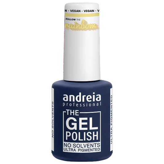 Andreia Gellak - The Gel Polish - Follow the Rainbow/Spring Summer- Geel FR4 - Vegan - 10,5ml