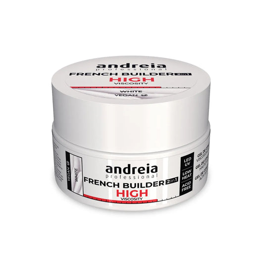 Andreia French Builder Gel 2 in 1 - Hoge Viscositeit - White - 22g