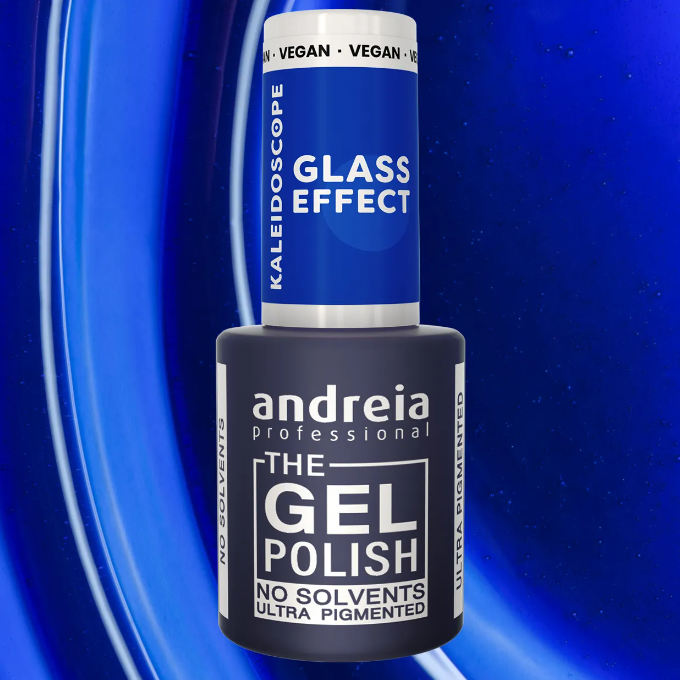 The Gel Polish Gellak - Andreia Professional - Glass Effect Collection - Set van 6 kleuren - Vegan