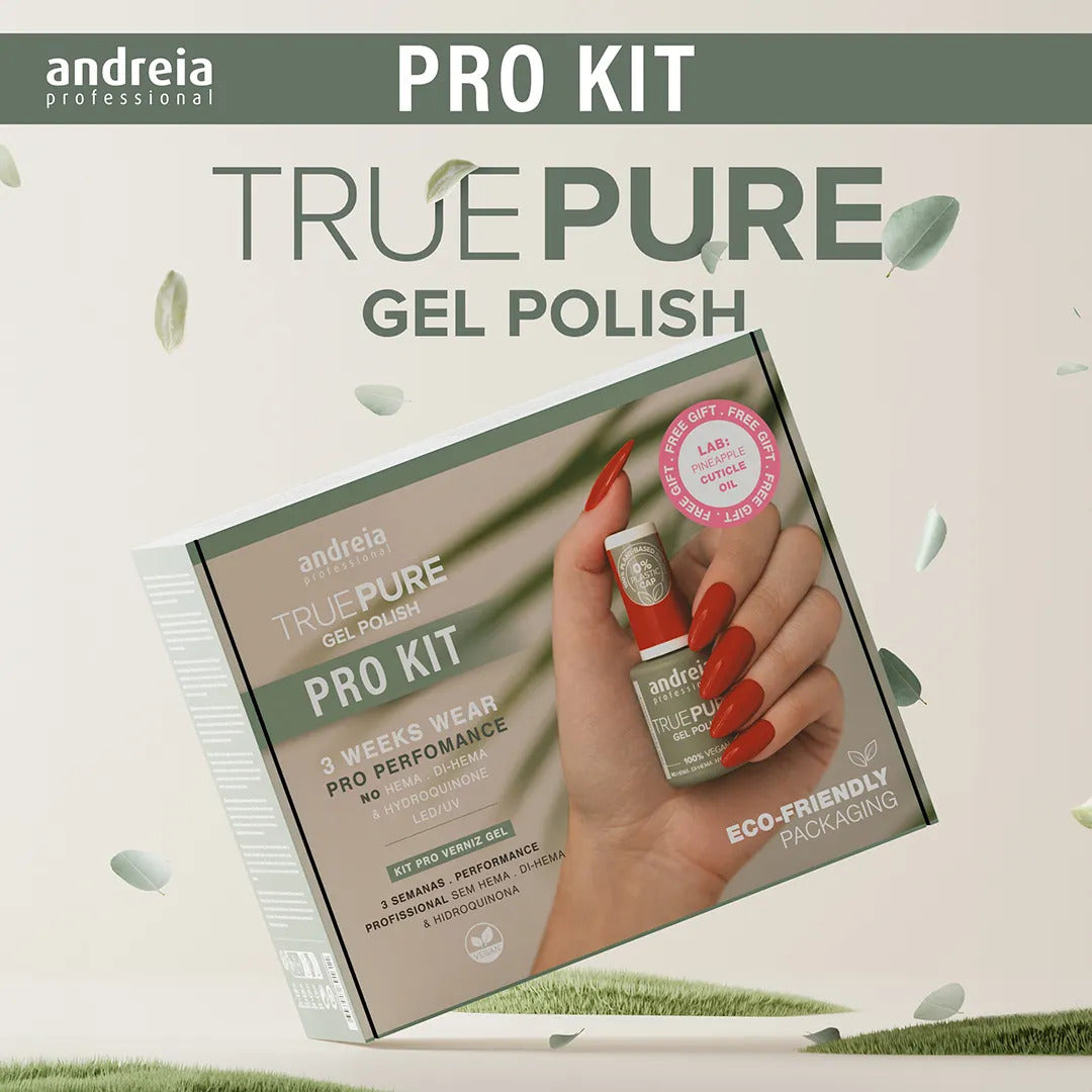 Andreia True Pure Pro Kit - Set van 8 - Kleur T37 ROOD