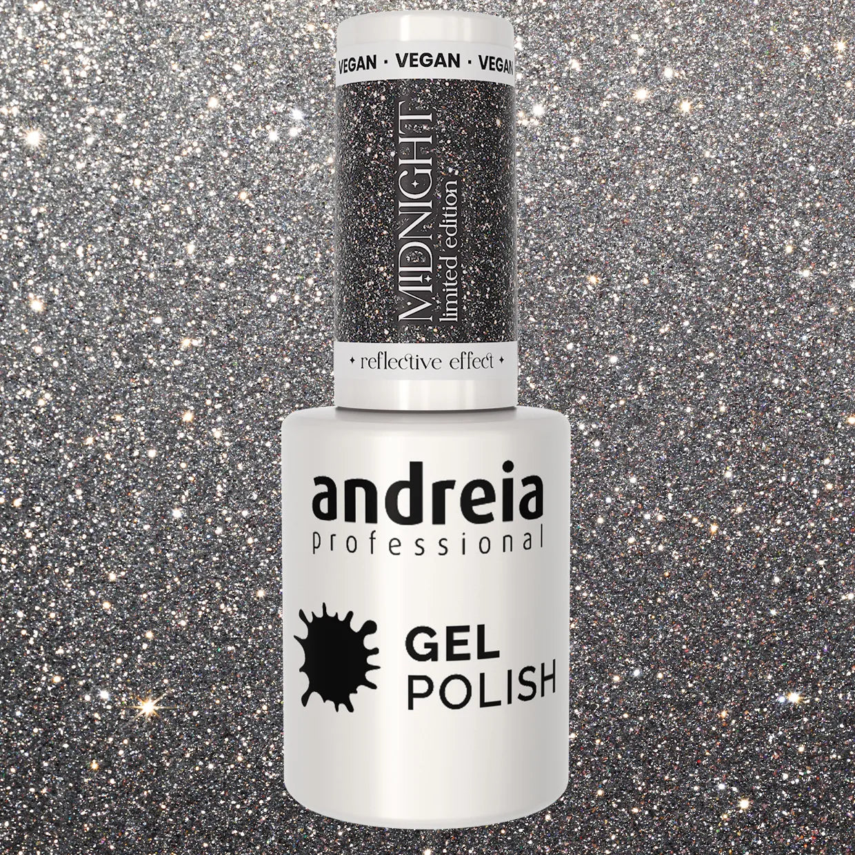 Andreia Gellak - Midnight Reflective 3D Effect - Holografisch Glitter MD5 - 10,5ml