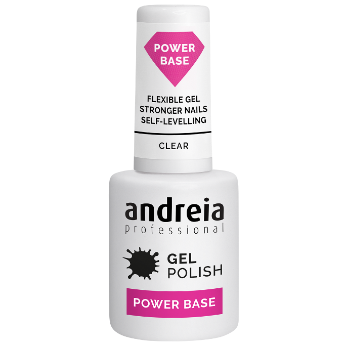 Andreia Power Base - Rubber Base - Basis gel - Clear - 10,5 ml