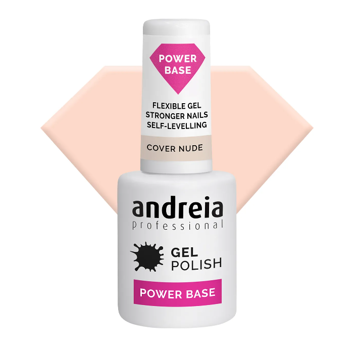 Andreia Power Base - Rubber Base - Basis gel - Cover Nude - 10,5 ml