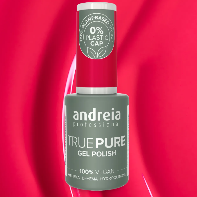 Andreia Gellak - True Pure - KERSENROOD T23 - Vegan - HEMA vrij - 10,5ml