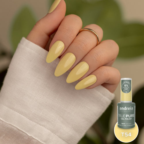Andreia Gellak - True Pure - BOTERGEEL MET ZACHTE GLANS T54 - Vegan - HEMA vrij - 10,5ml