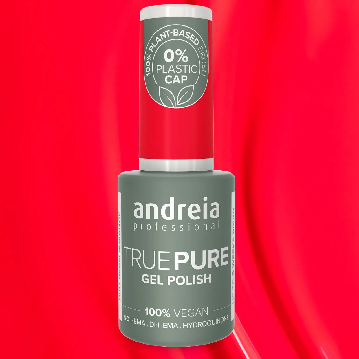 Andreia Gellak - True Pure - ROODACHTIG NEONROZE T21 - Vegan - HEMA vrij - 10,5ml