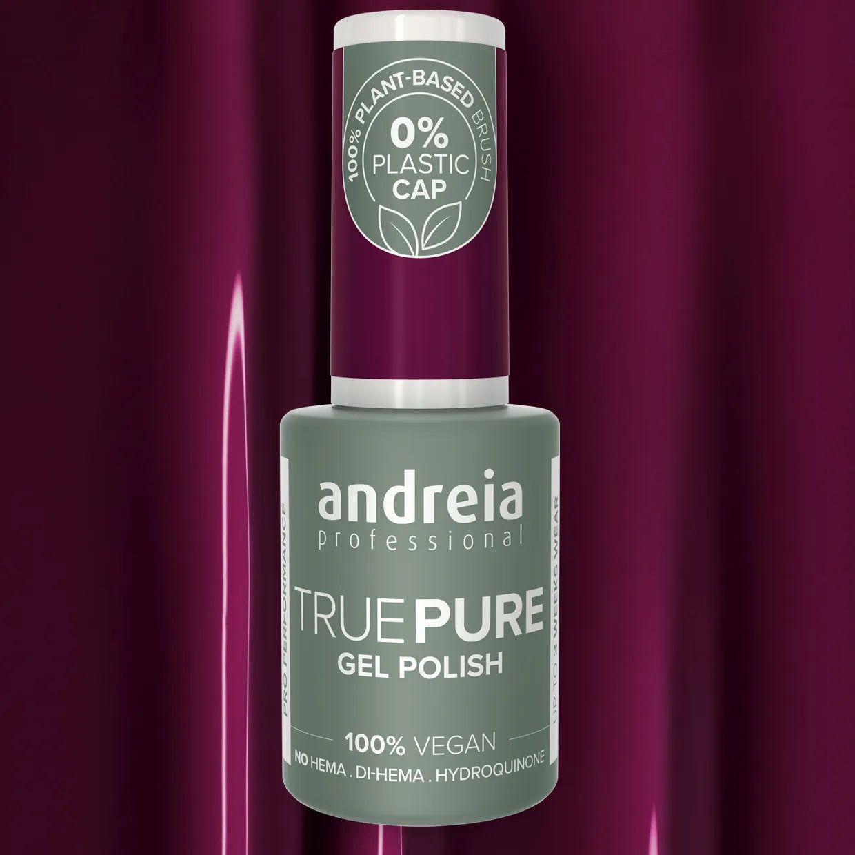 Andreia Gellak - True Pure - AUBERGINE T41- Vegan - HEMA vrij - 10,5ml