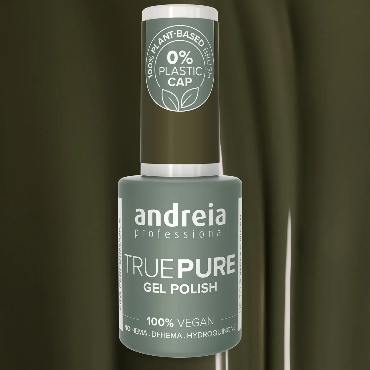 Andreia Gellak - True Pure - OLIJFGROEN T43 - Vegan - HEMA vrij - 10,5ml