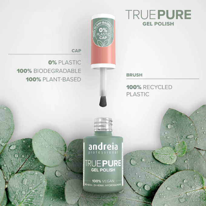 Andreia Gellak - True Pure - PASTELLAVENDEL T10 - Vegan - HEMA vrij - 10,5ml