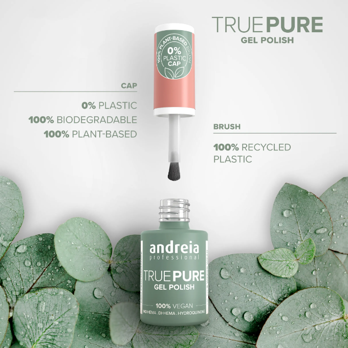 True Pure Base Coat - Hema vrij - Geen geur - Vegan - Milieuvreindelijk - 10,5ml